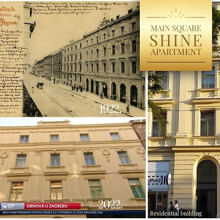 Luxurios And Historic Apartment "Shine" - Right On The Main Square Загреб Екстериор снимка