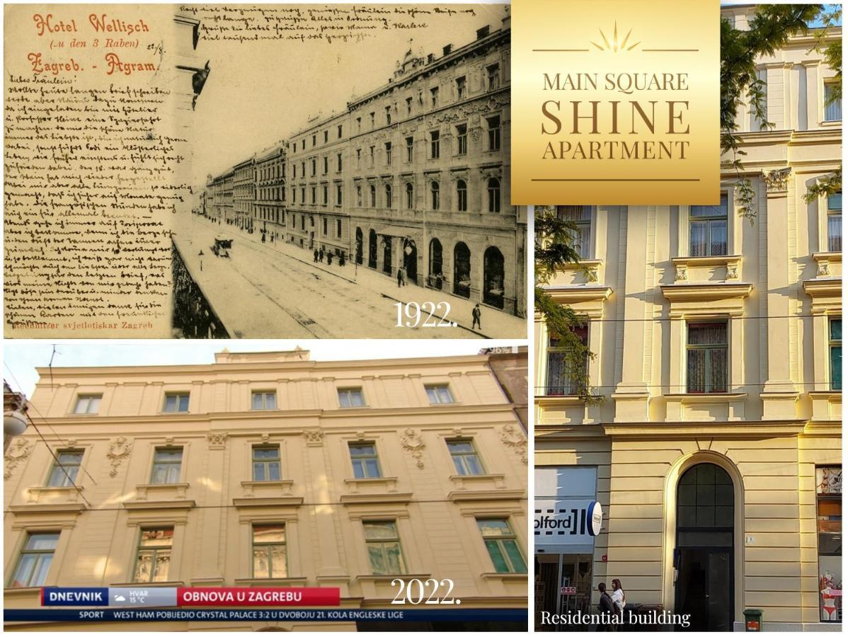 Luxurios And Historic Apartment "Shine" - Right On The Main Square Загреб Екстериор снимка